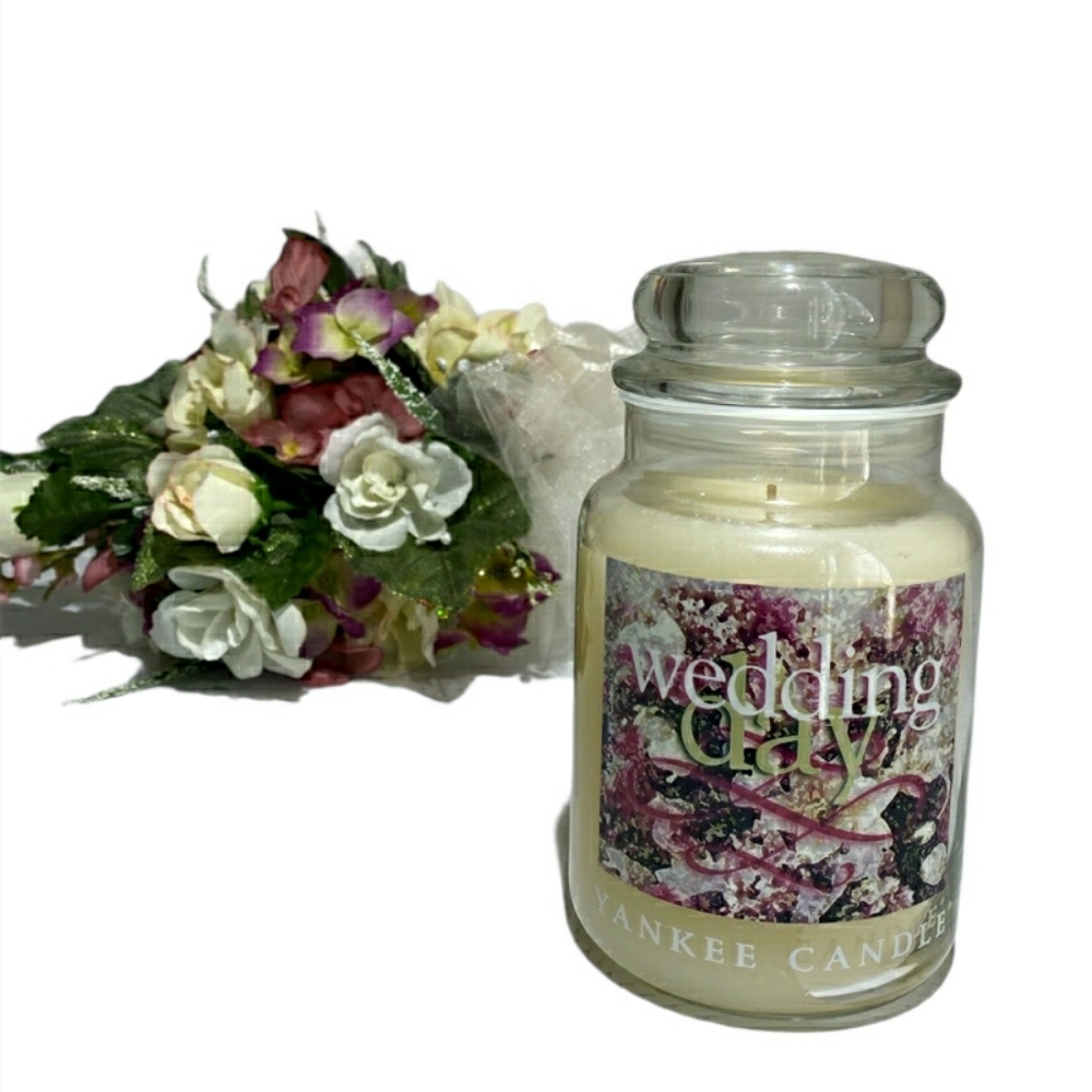 Yankee Candle Jar Rare Limited Edition Wedding Day Luxury Fragrance Home Decor